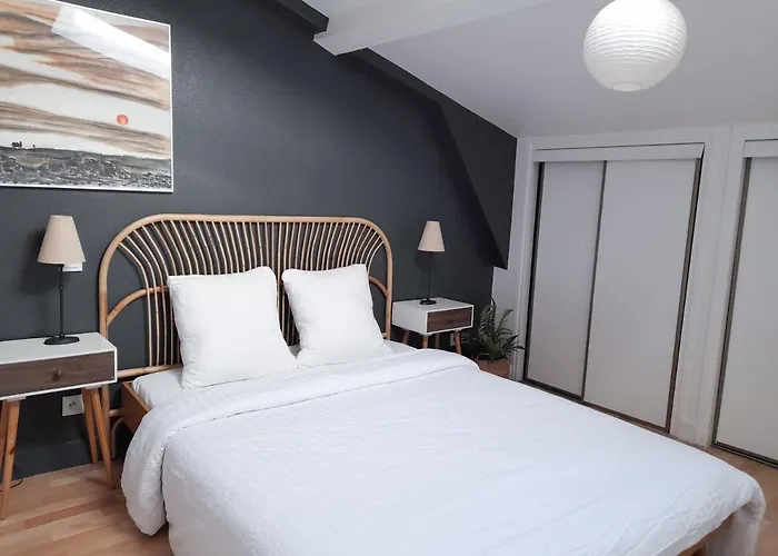 Duplex Lumineux Avec Bureau Separe Dans Le Centre